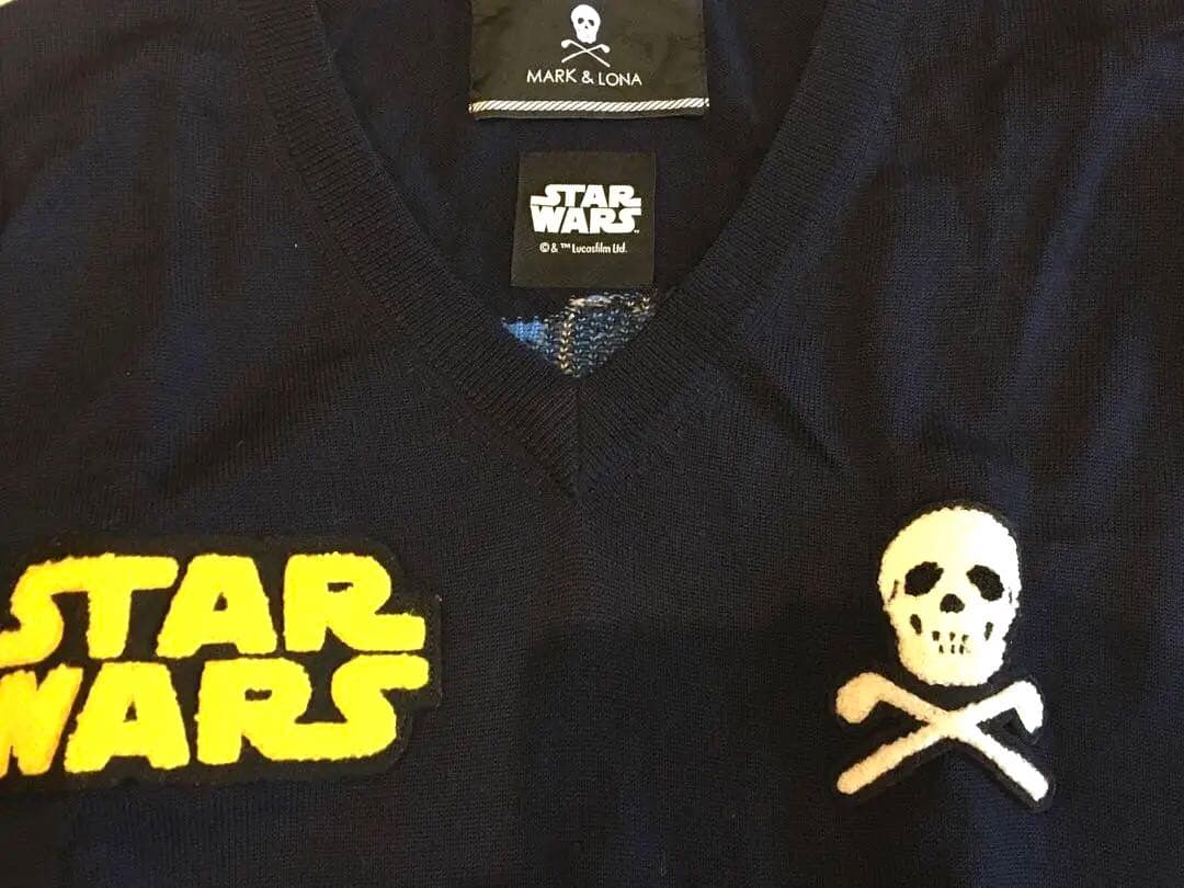 美品スターウォーズコラボ マークアンドロナMARK&LONA ニット