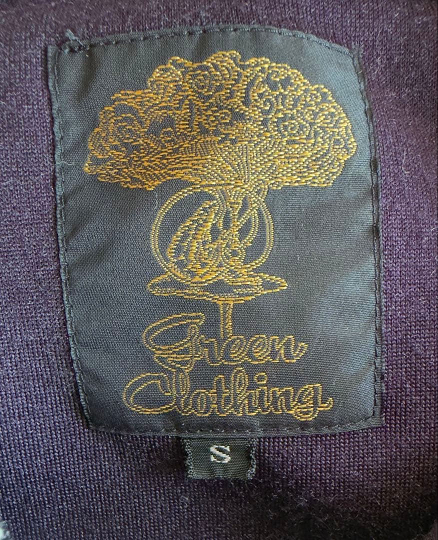 Green Clothing ニットボーダージャケット S