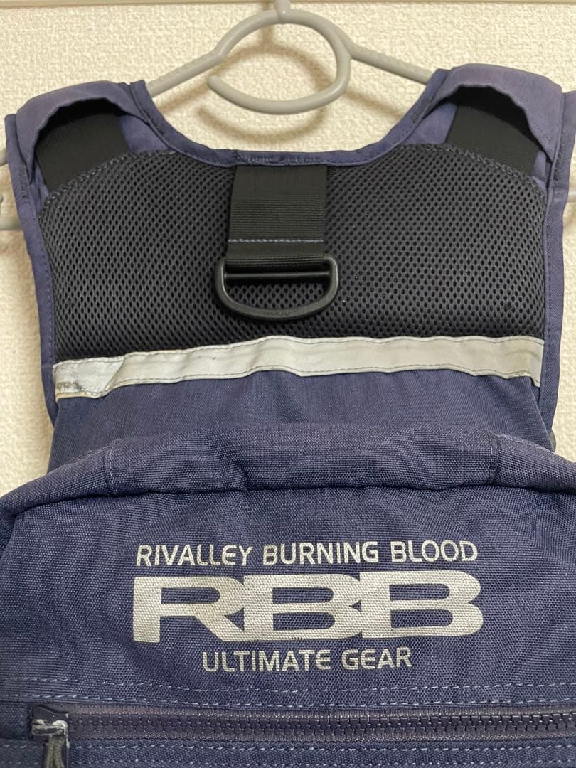rbb ウェーディングゲームベスト　ネイビー　ポーチ3個グリップホルダー1個付き