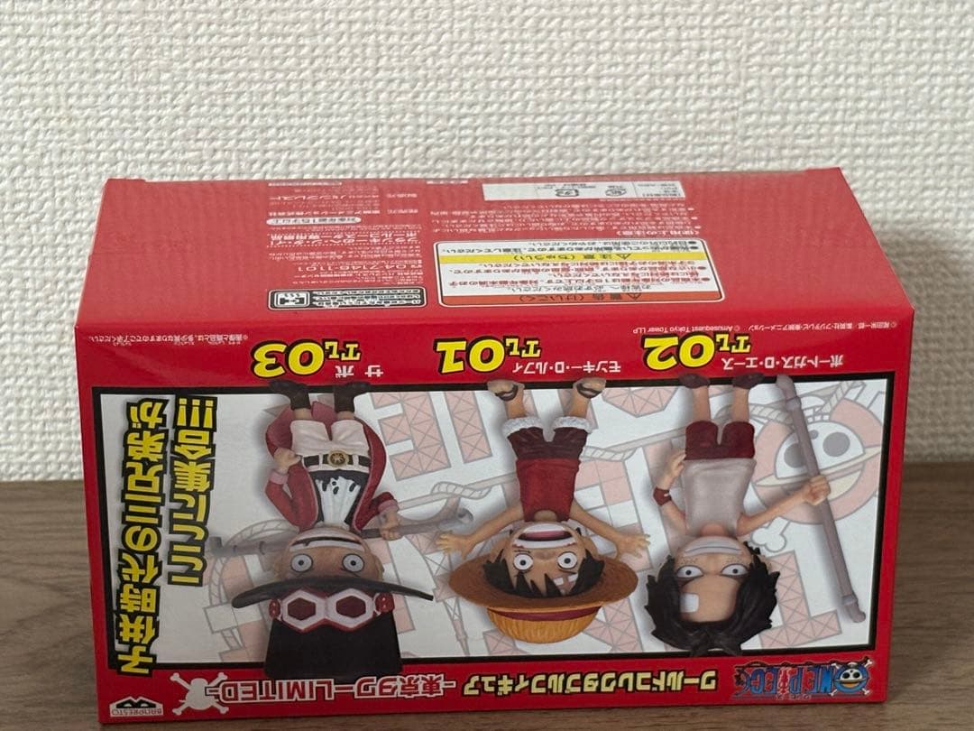 ワンピース ワールドコレクタブルフィギュア ルフィエースサボ　東京タワー限定