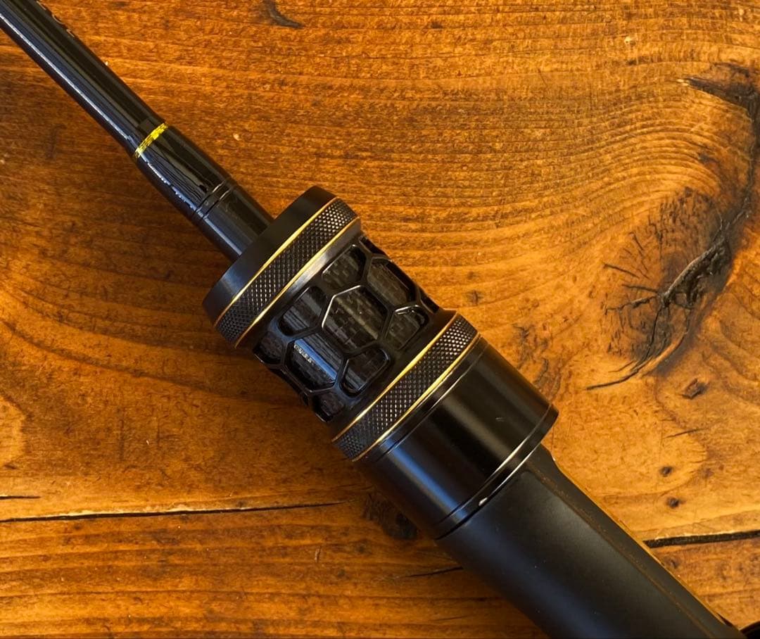 トラウトロッド　C502UL 渓流釣り　ベイトロッド　ウッドグリップ　5ft