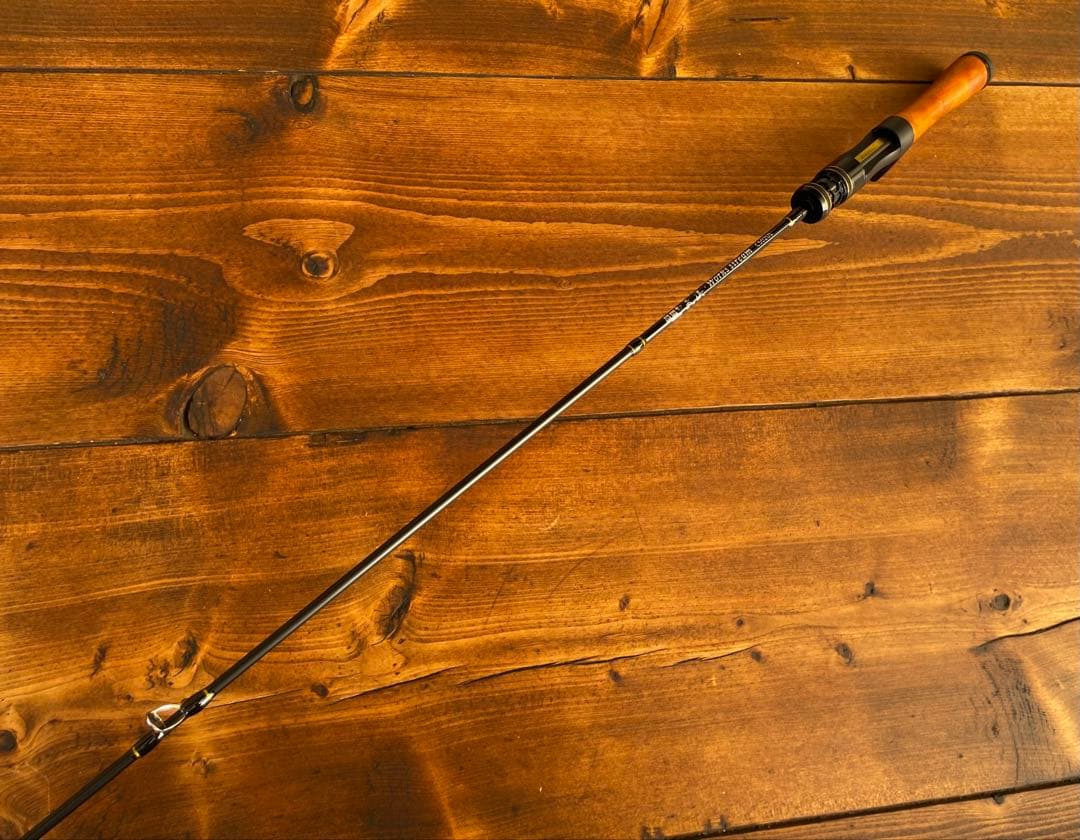 トラウトロッド　C502UL 渓流釣り　ベイトロッド　ウッドグリップ　5ft