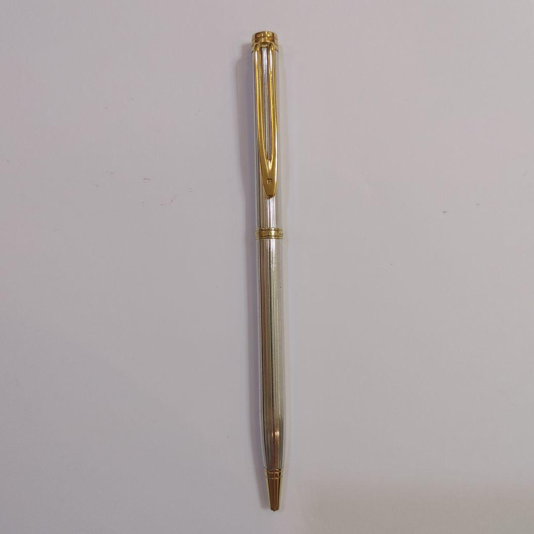 ウォーターマン　PARIS　万年筆　F　細字　ボールペン　スターリングシルバー