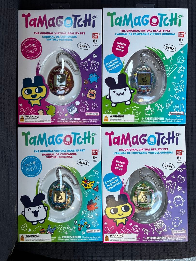 たまごっち 海外限定 stained glass 4シーズンセット