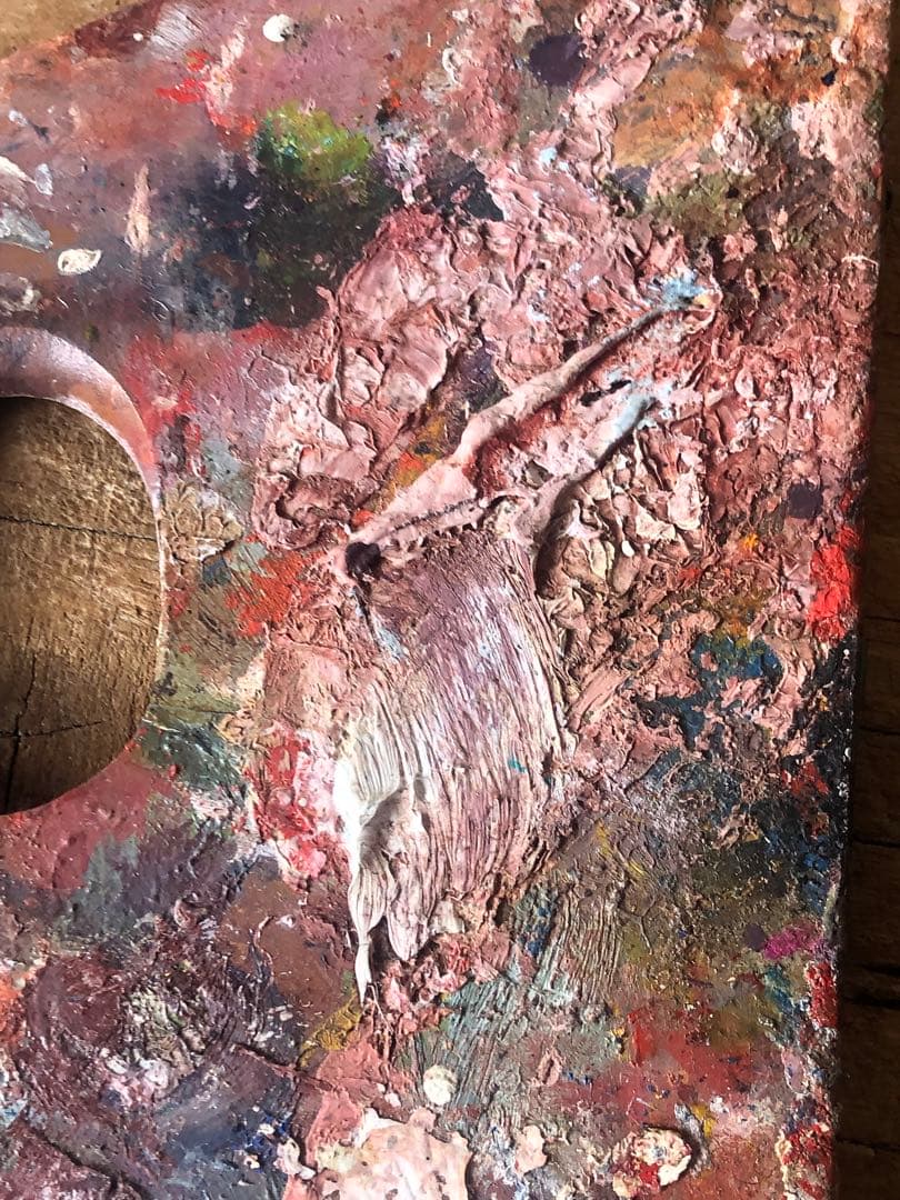 ビンテージパレット　ブロカント　花台　壁飾り　多分ヨーロッパのもの