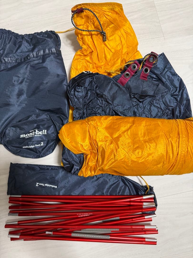 mont-bell stellaridge Tent 2 本体＆レインフライ