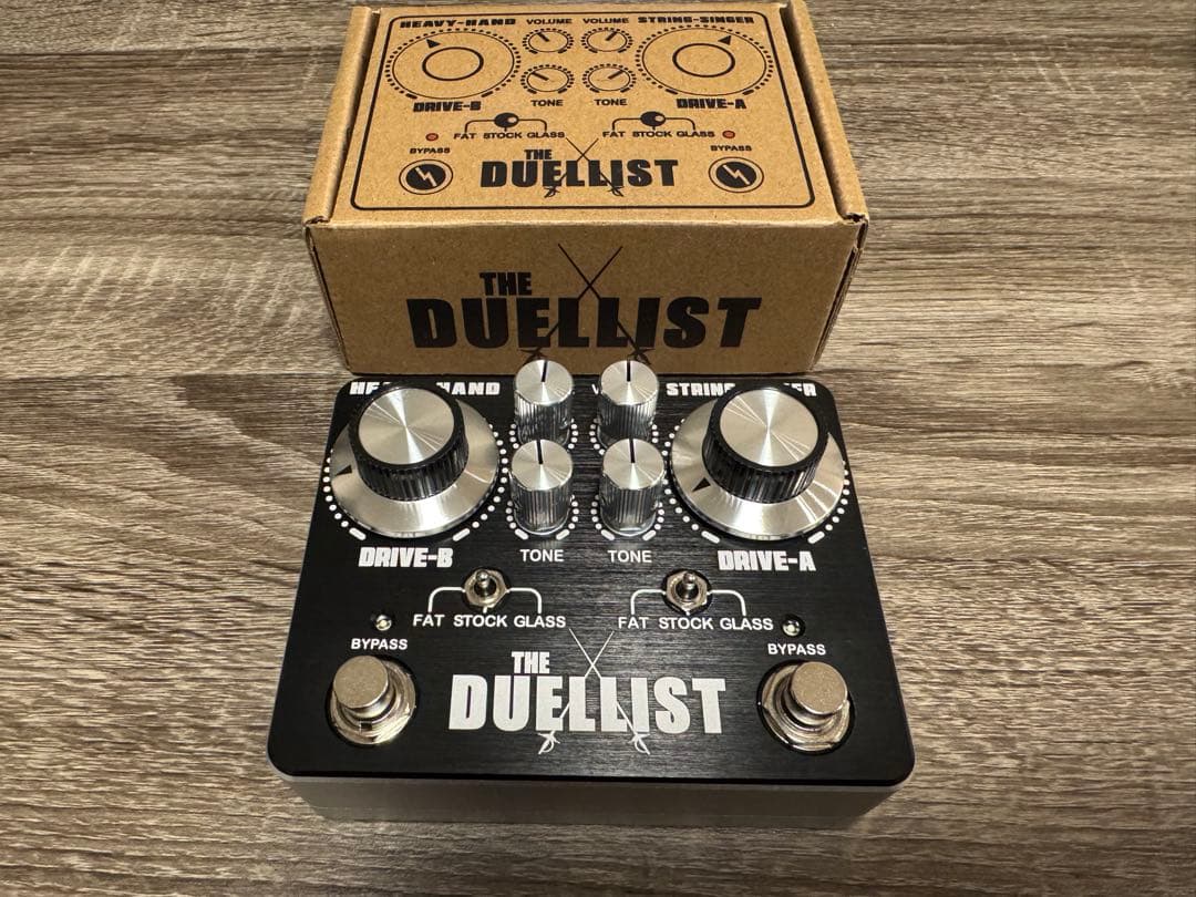 ギター KING TONE The Duellist Black Panel