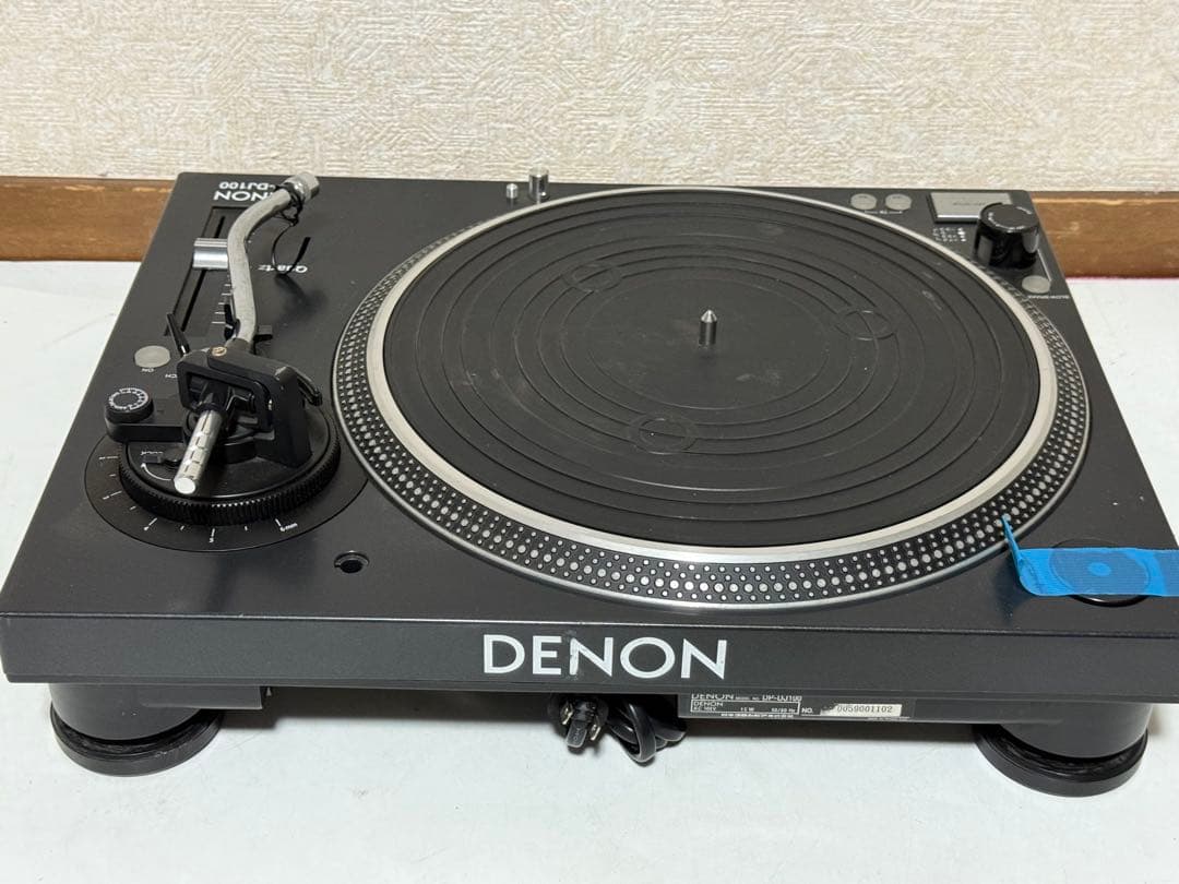 ジャンク品 DENON ターンテーブル DP-DJ100