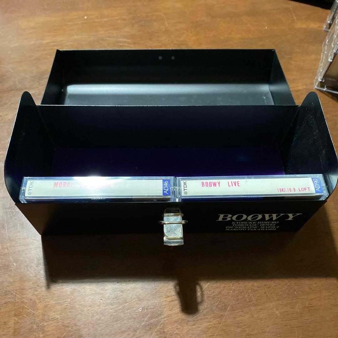 BOØWY BOOWY 激レア　缶ケース　LASTGIGS 氷室京介 布袋寅泰