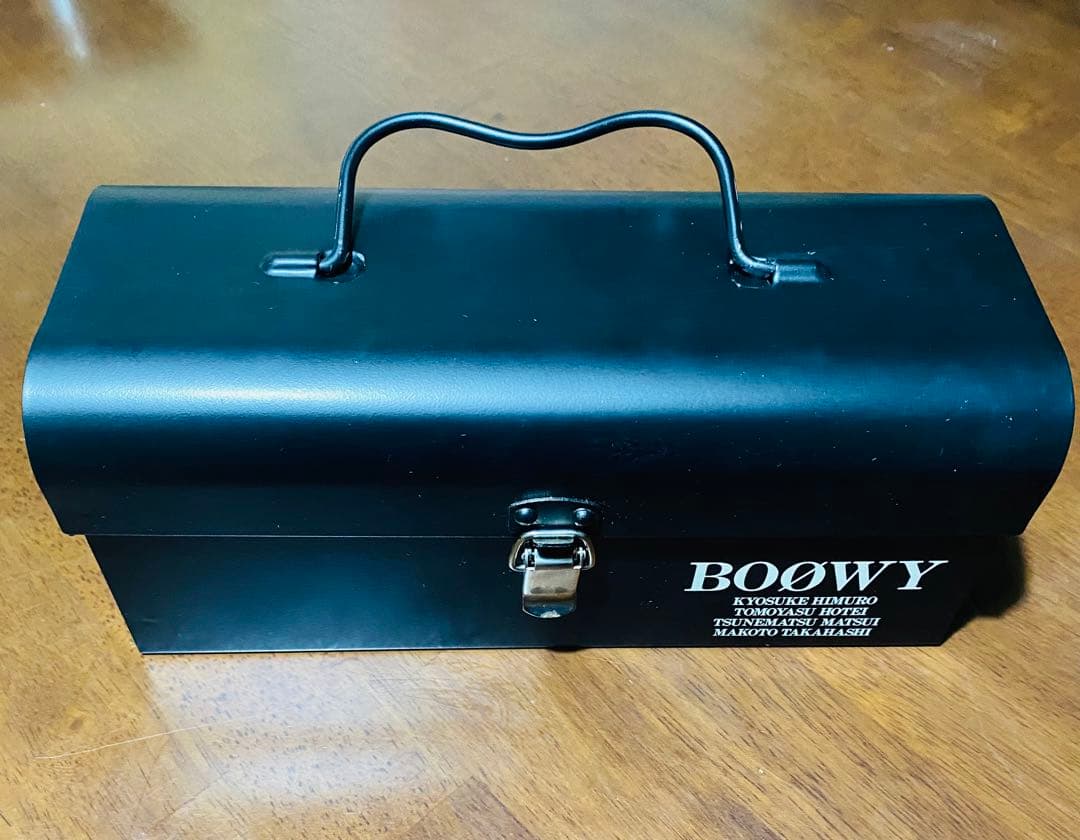 BOØWY BOOWY 激レア　缶ケース　LASTGIGS 氷室京介 布袋寅泰