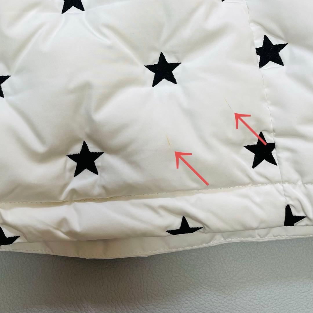 6534 ジャックバニー！　ダウンスカート　星柄　スター　無地　ネイビー