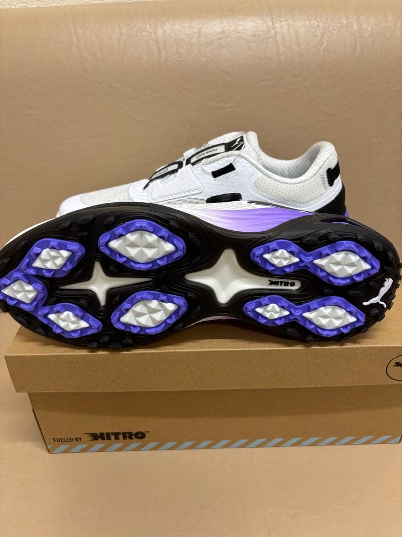 PUMA ゴルフシューズ シャドウキャットNITRO ディスクスパイクレス27㎝