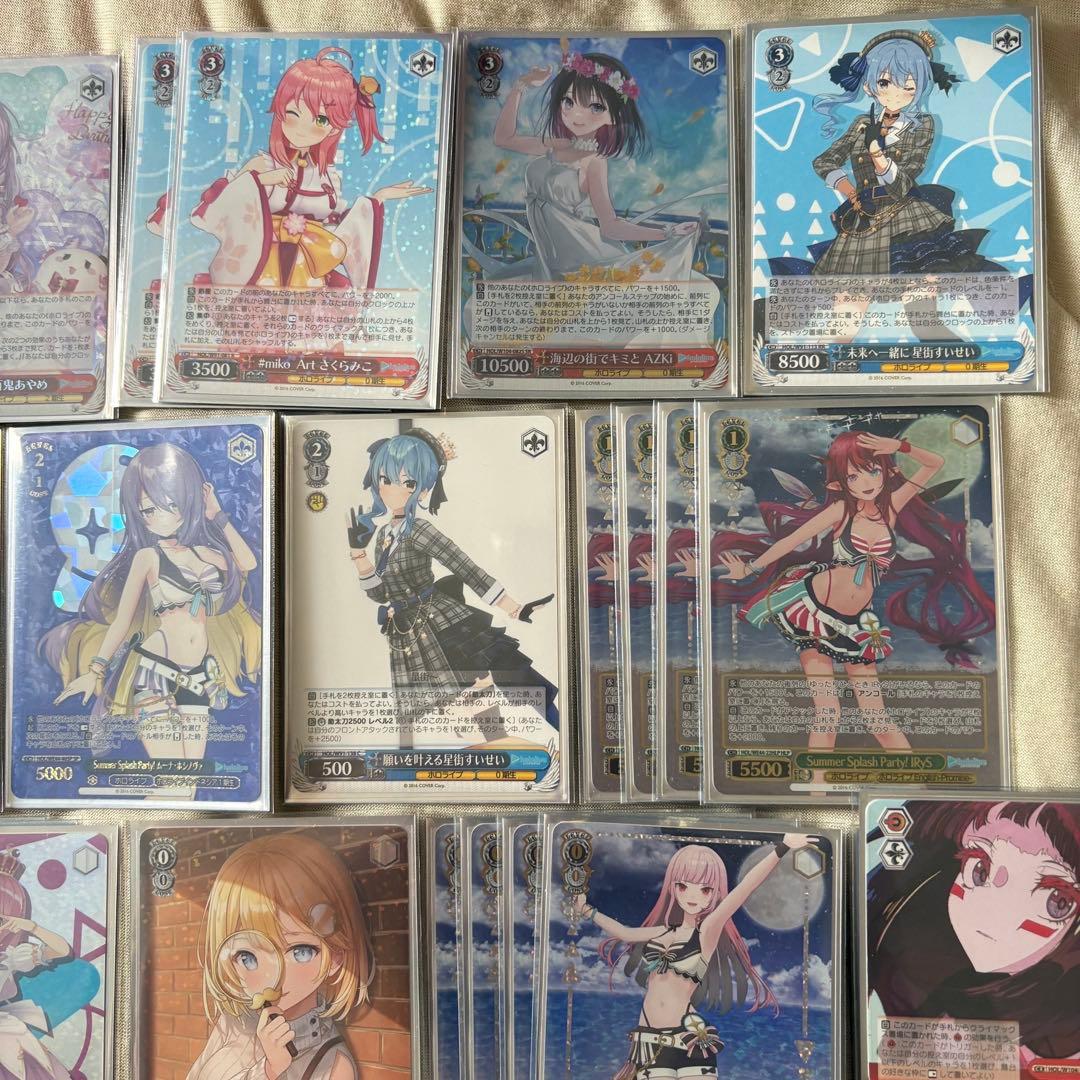 ヴァイスシュヴァルツ 8電源ルーナデッキ 50枚 RRRやSP多数あり