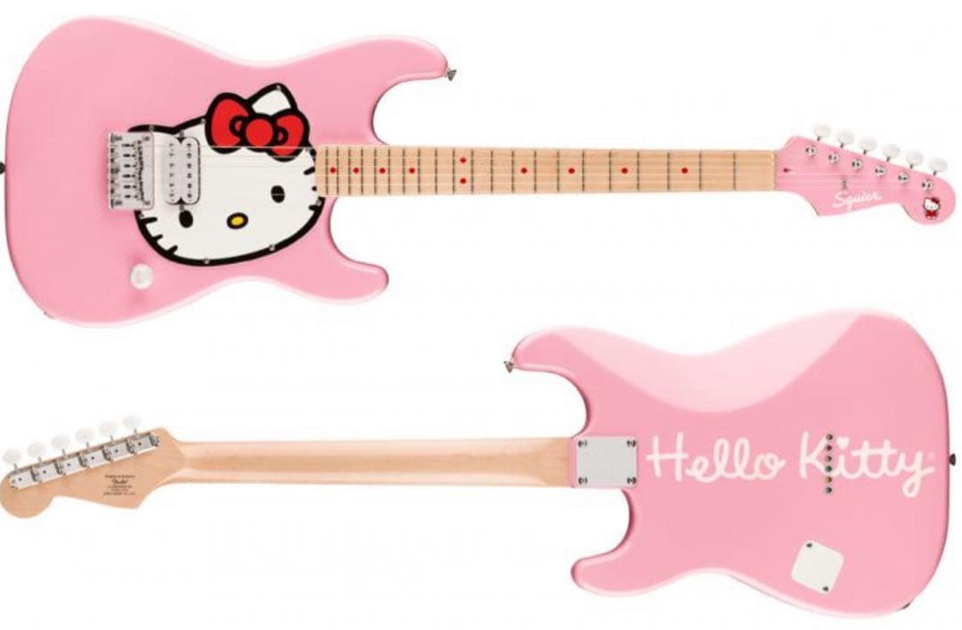 Squier ストラトキャスター HELLOKITTY ハローキティ 限定版