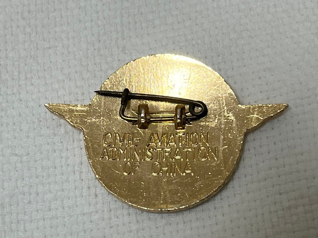 レア　CAAC中国民航　ビンテージピンバッジ　2個セット