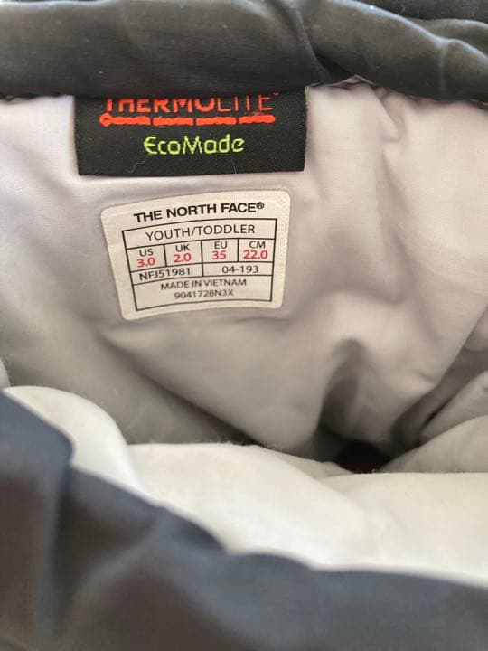 ザ ノースフェイス　ヌプシ ブーティ　22cm