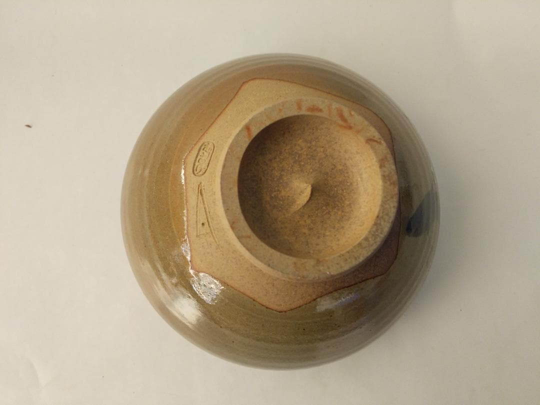 虫明焼 曙窯 色絵 白梅 茶碗 共箱 共布 栞 茶道具 抹茶碗 新品 未使用品