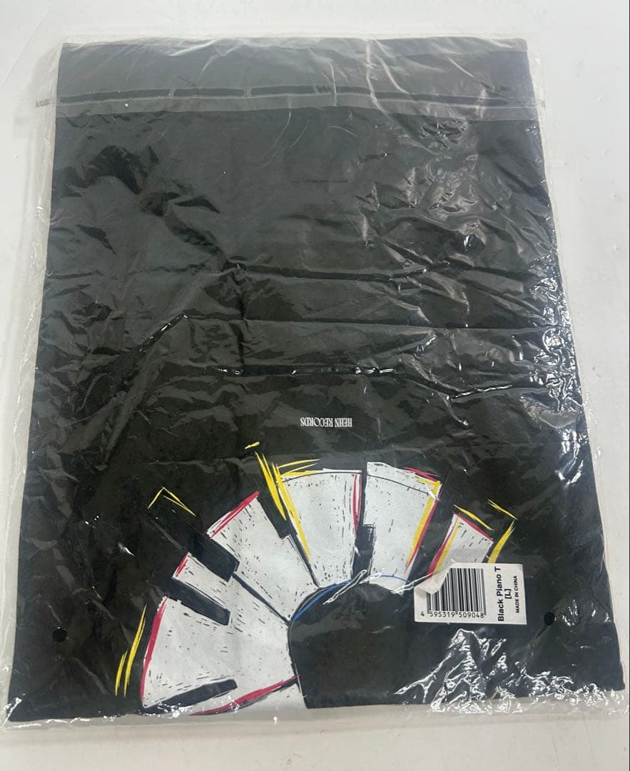 【未使用】藤井風　ブラックピアノ　アジアツアー　Tシャツ　Lサイズ