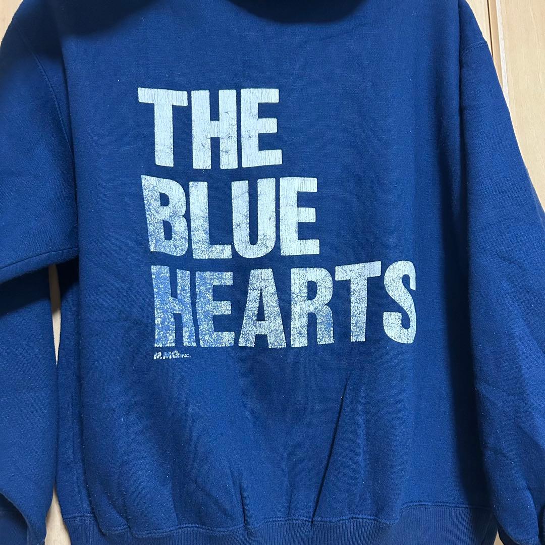 タ*ム様 レア物！ THE BLUE HEARTS パーカー 90's ビンテー