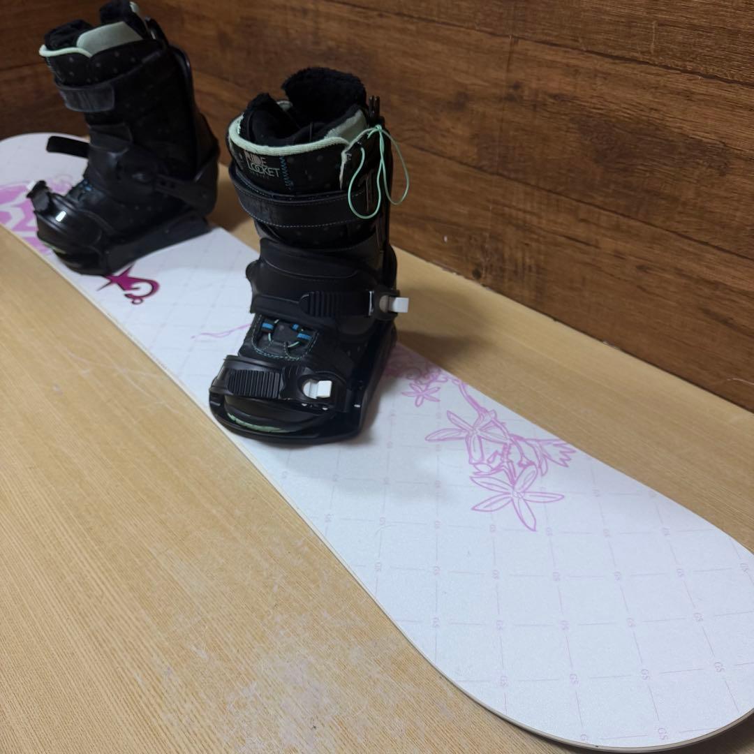 GIRL STAR ZUMA 初心者オススメ　レディース　スノーボード3点セット