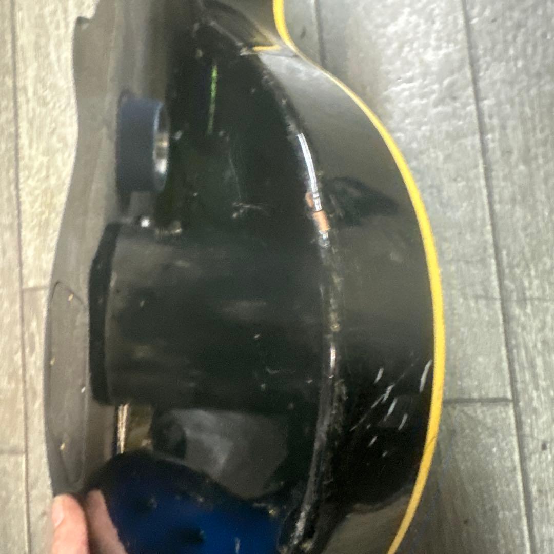 GrecoレスポールベースLPB 1980年代 日本製ビンテージ エレキベース黒