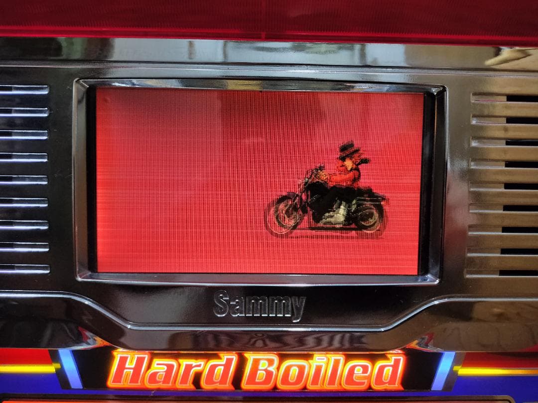 【パチスロ実機】サミー★ハードボイルド２【オートプレイ付不要機付】４号機