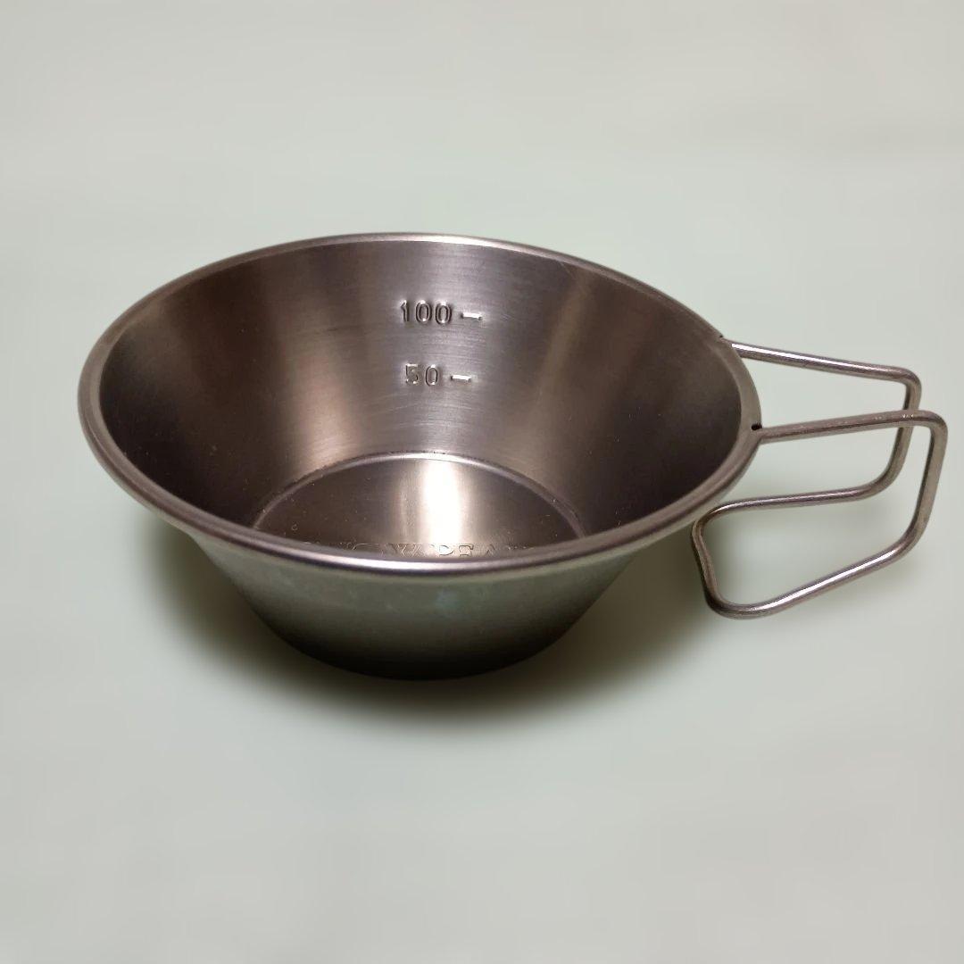 90年代  PEAK 旧ロゴ ランダーチタンカップと シェラカップ