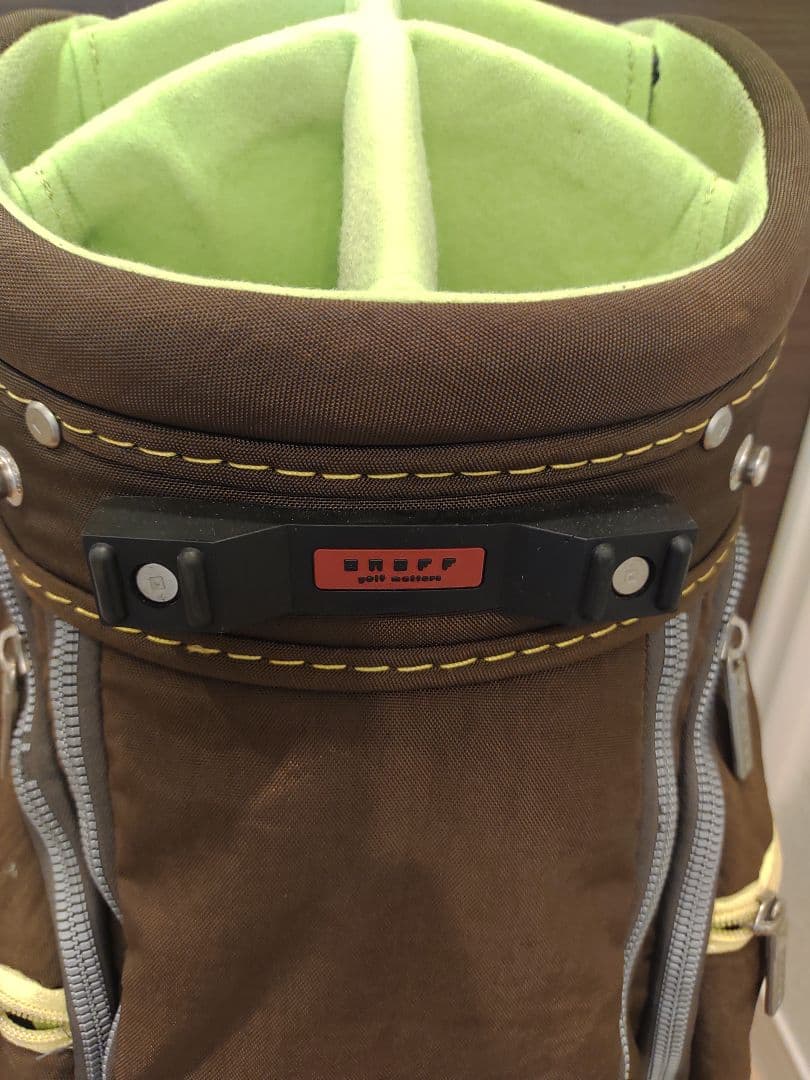 廃盤品　オノフ　ONOFF キャディバッグ　ブラウン