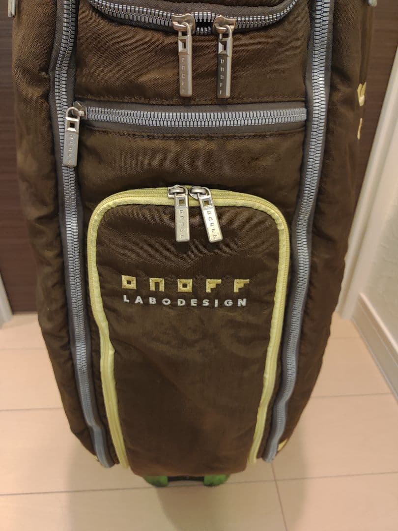廃盤品　オノフ　ONOFF キャディバッグ　ブラウン