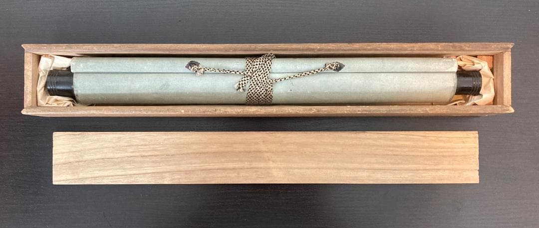 高橋泥舟「書」掛軸 紙本 貼交ぜ：幕末三舟 勝海舟 山岡鉄舟＊