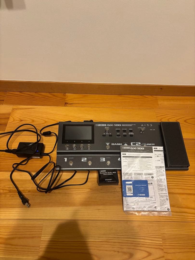 BOSS GX-100 BT dual アダプタ付きセット