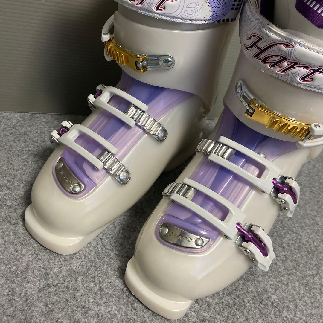 ★短い板お探しの方★メンテ済スキーセット　板138cm ブーツ24~24.5cm