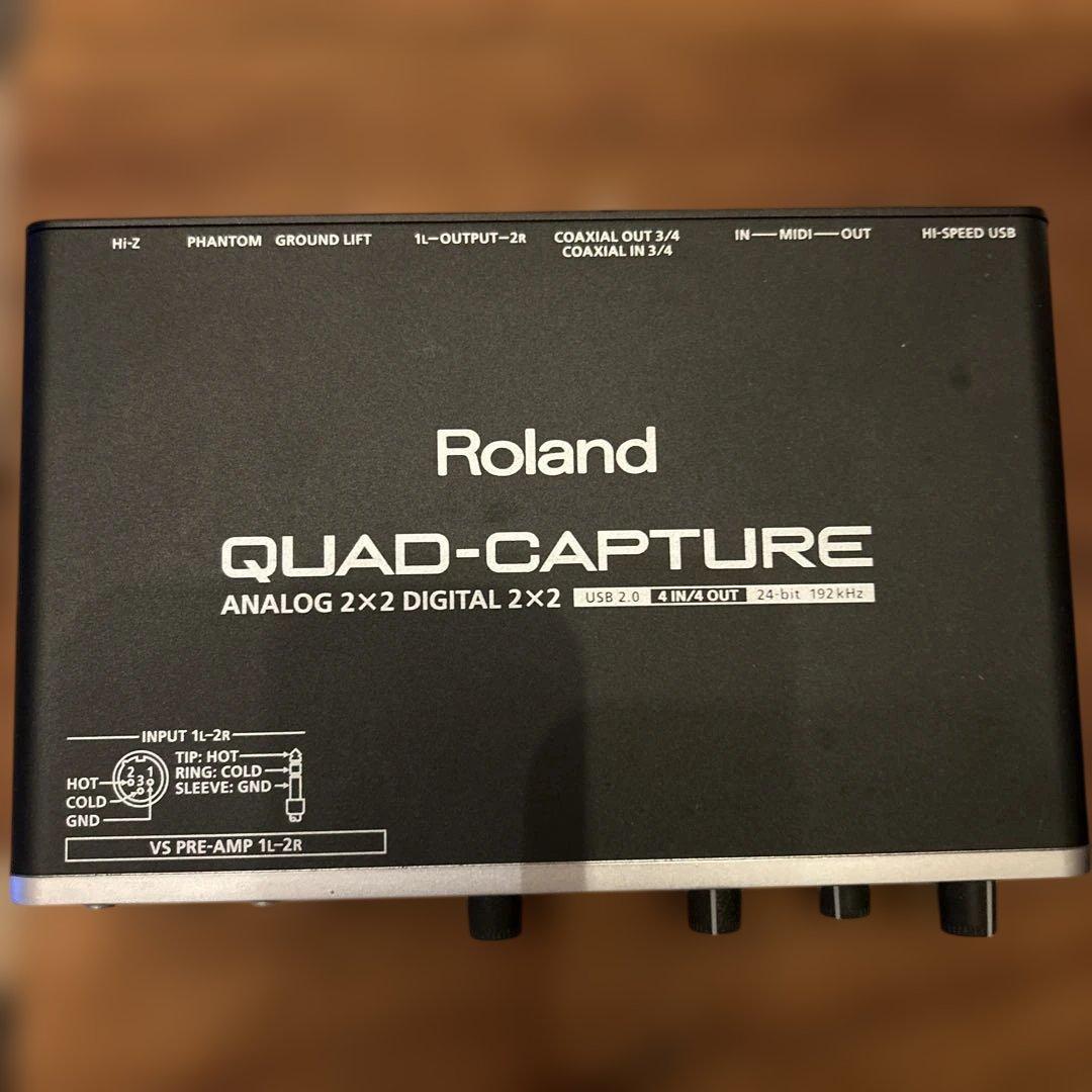 Roland QUAD-CAPTURE オーディオインターフェイス