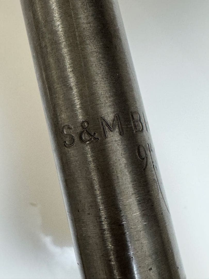 S&M RAMBLER HALAHAN BMX ハンドル　BAR 9クリア