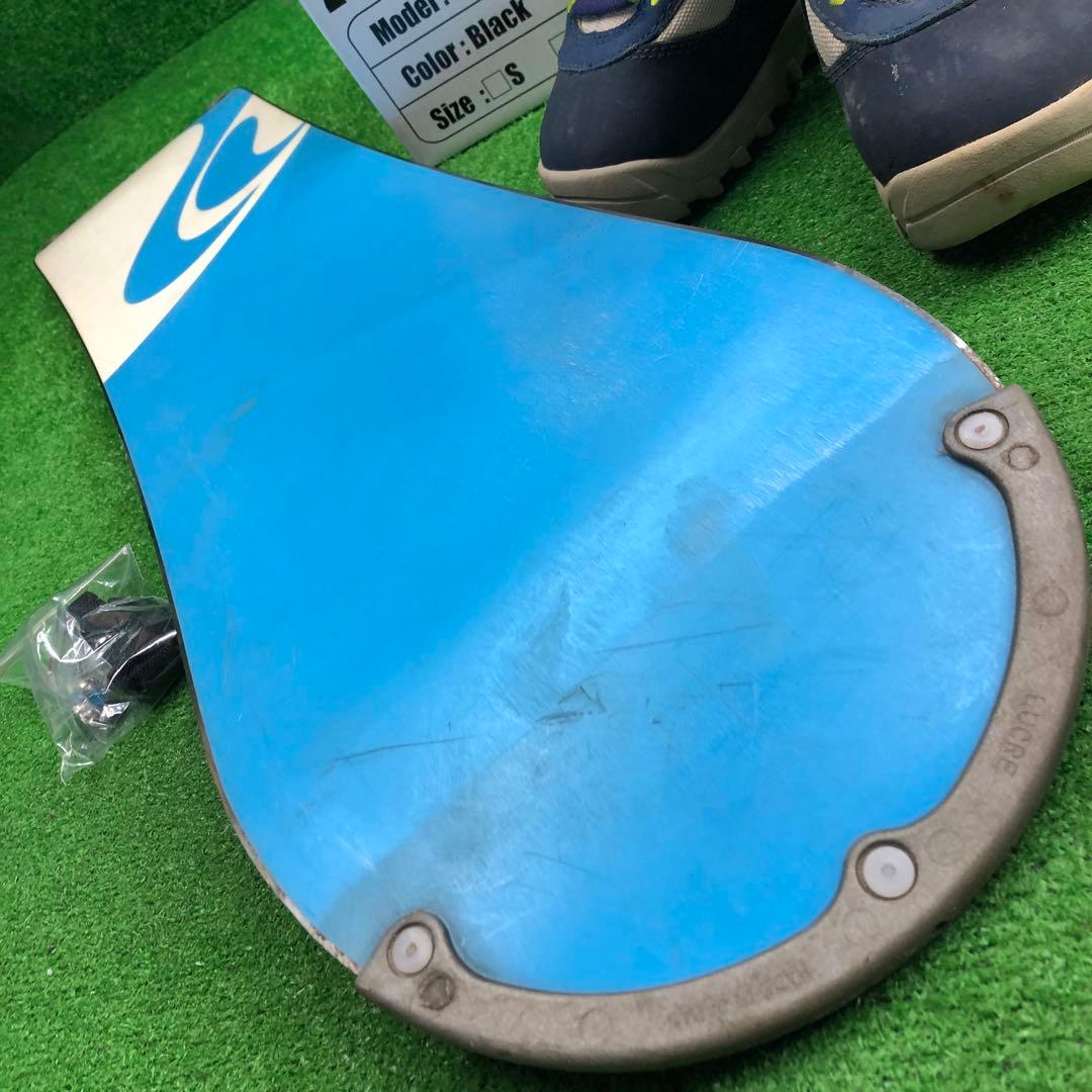 宝-648子供用スノーボードセット板108cm ビンディング新品 メンテナンス済