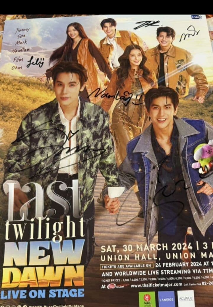 LastTwilight live ポスター　サインつき　jimmysea