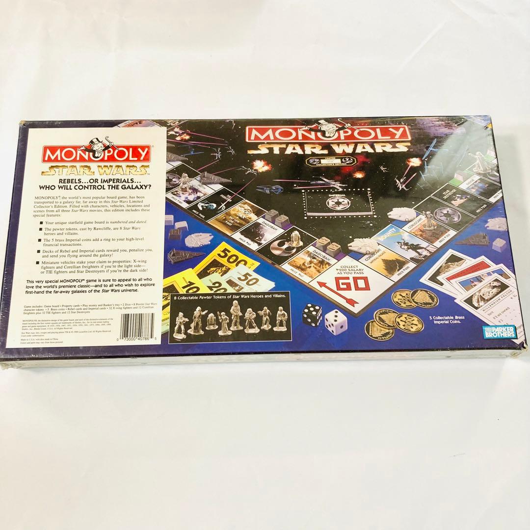 【未開封】モノポリー +スターウォーズ コレクターズエディション ボードゲーム
