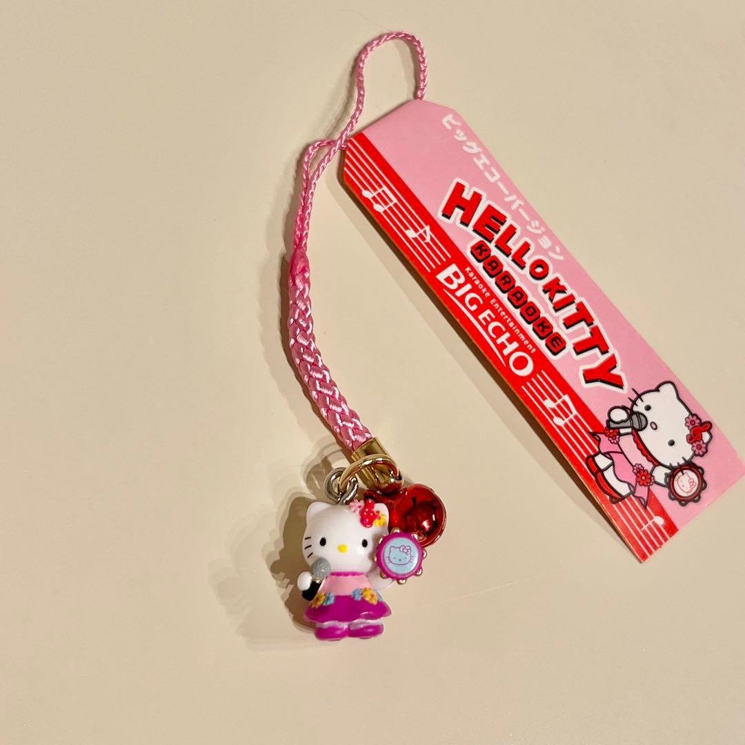 キティ　ビッグエコー限定　ストラップ