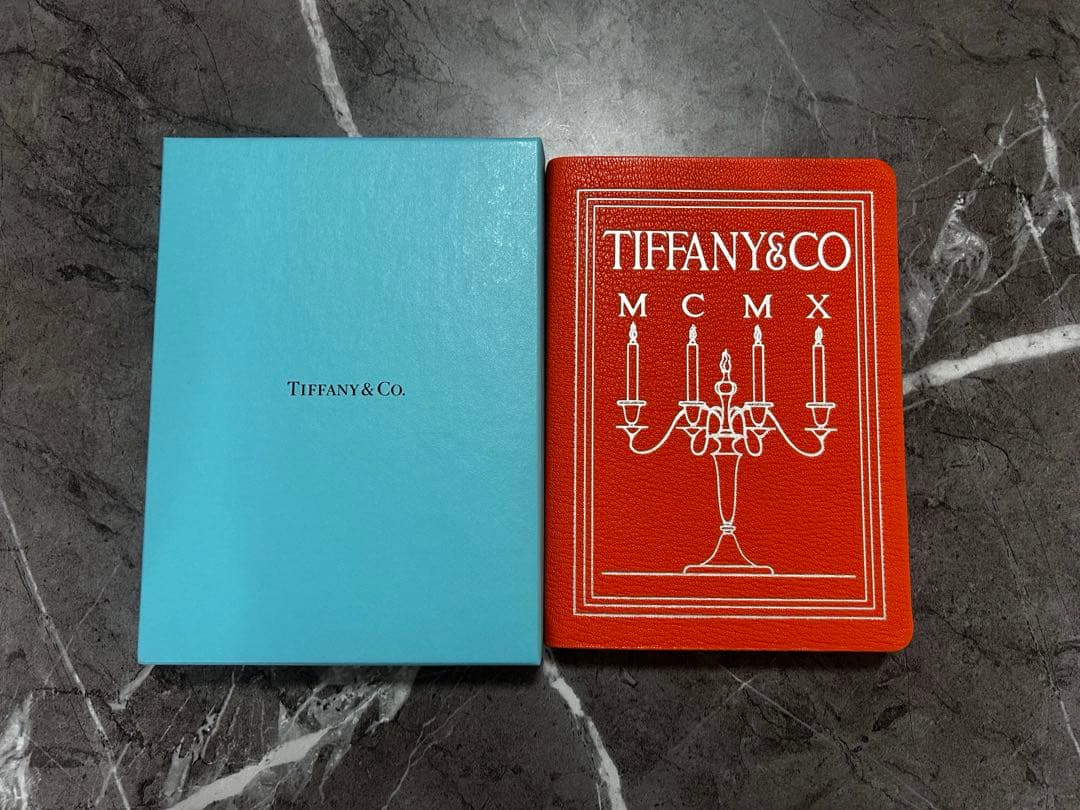 【新品未使用】Tiffany パーソナルエッセンシャルノートブック オレンジ