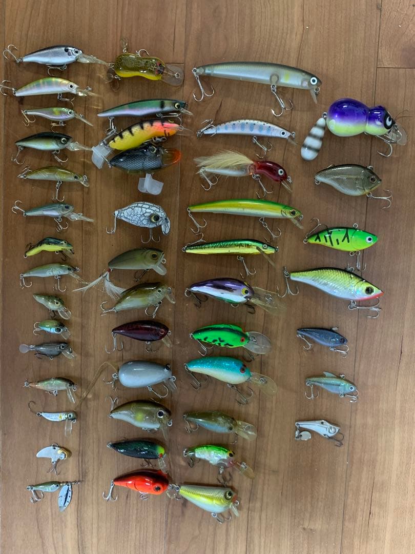 バスルアー　まとめ売り　122個