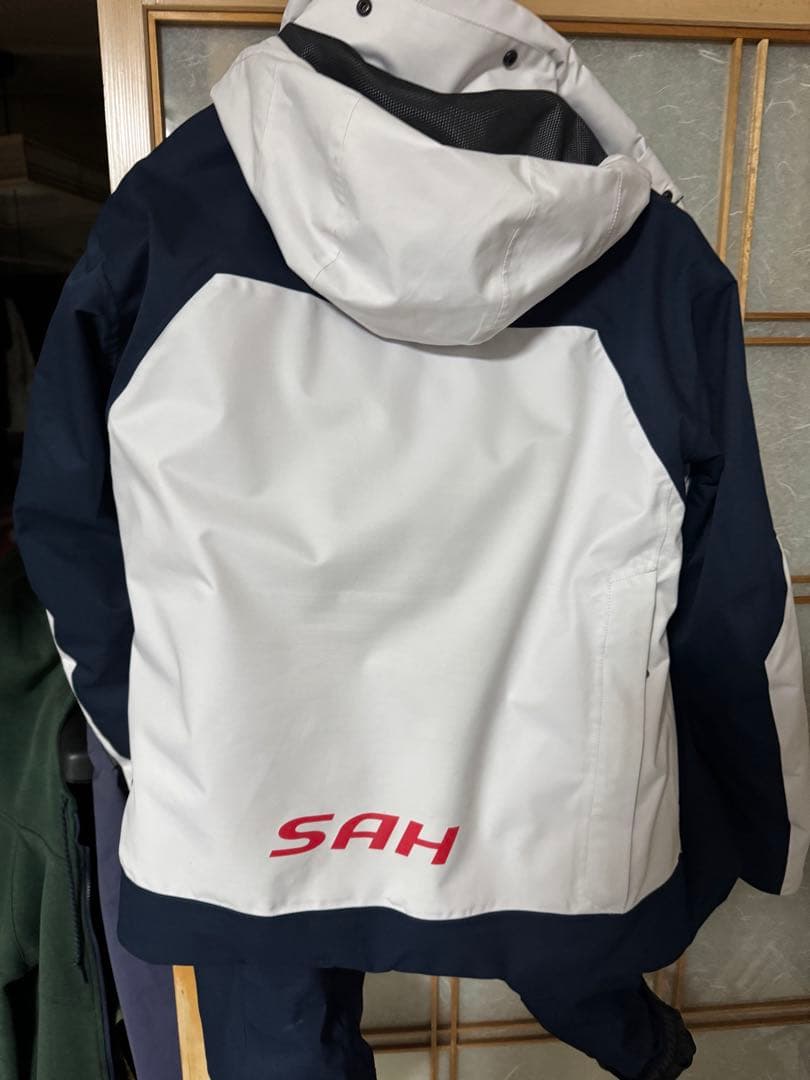 SAH スキーウェア ネイビー/ホワイト