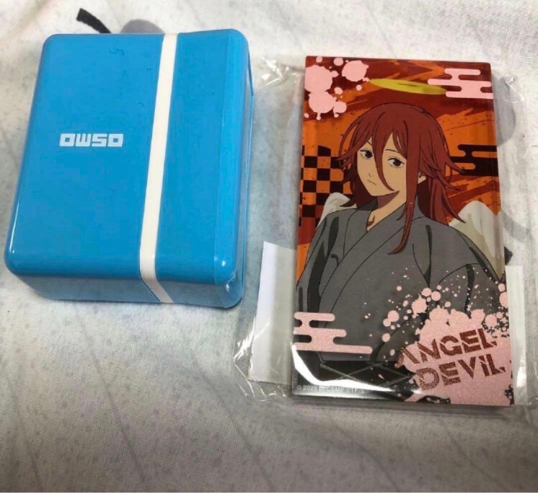 天使の悪魔　スタンプ　osmo ハンコ　判子　チェンソーマン　アクリルブロック