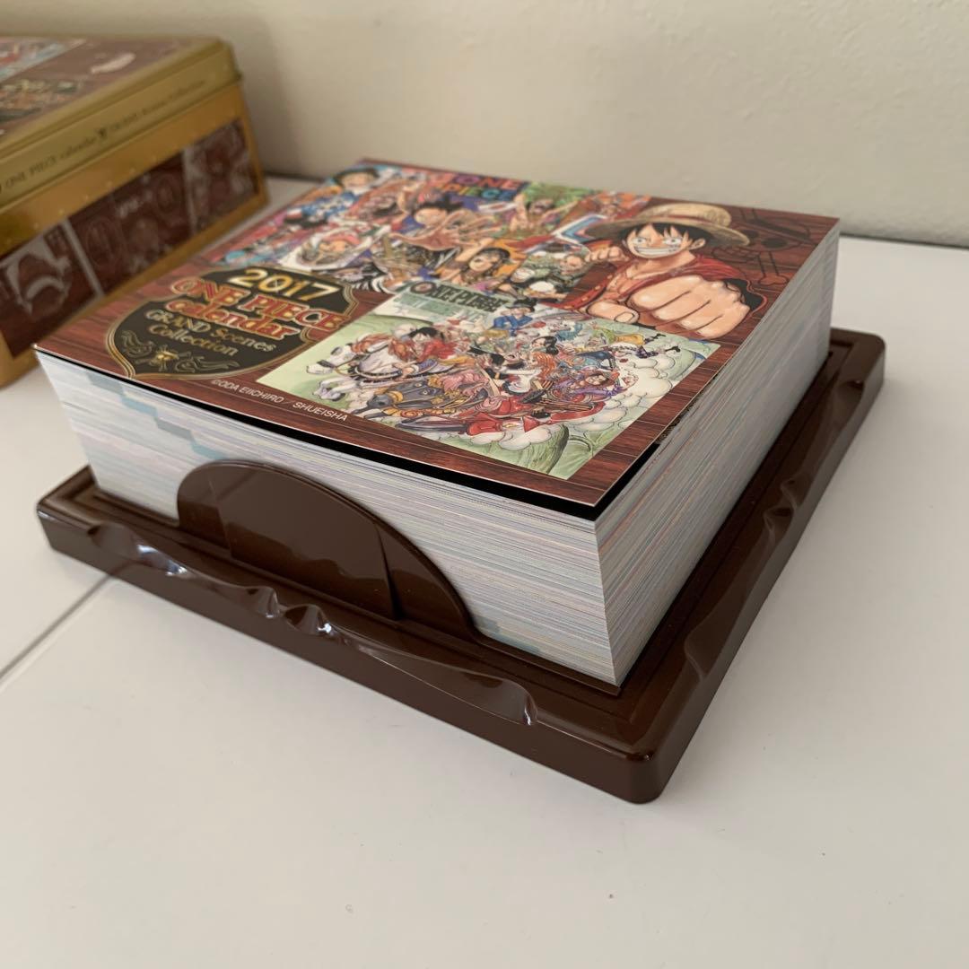 ONE PIECE』コミックカレンダー 2017 　　日めくりカレンダー　開封品