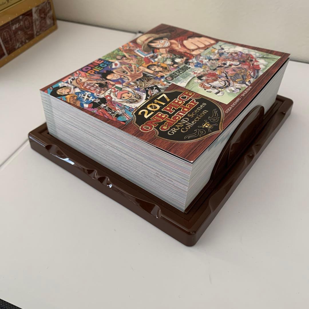 ONE PIECE』コミックカレンダー 2017 　　日めくりカレンダー　開封品