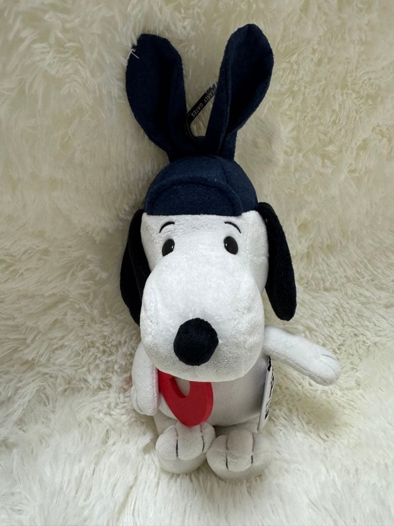 美品⭐️パーリーゲイツ×スヌーピー 耳付きSNOOPYぬいぐるみボールポーチ