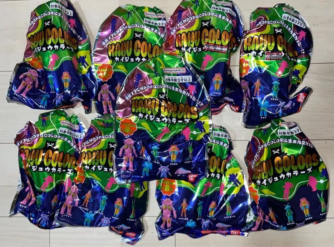 PPIHグループ限定 KAIJU COLORS 9個 カイジュウカラーズ 未開封