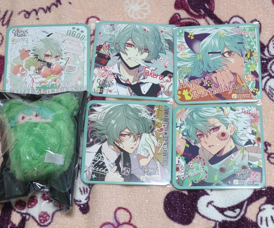 Collar×Malice カラマリ コースターくるたぴぬい 笹塚尊 オトメイト