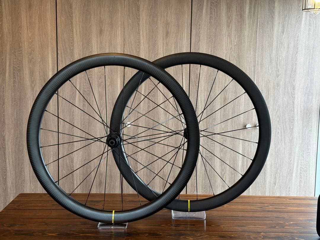 美品マヴィック　コスミックSL45ディスクカーボンホイールペア