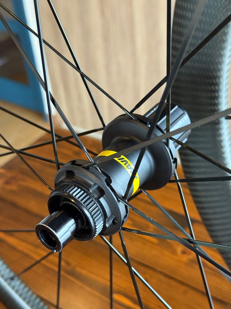 美品マヴィック　コスミックSL45ディスクカーボンホイールペア