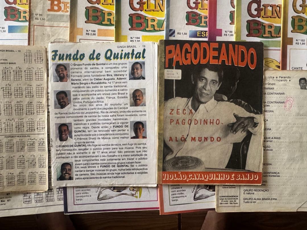 Ginga Brasilコレクション＋ギター教材付